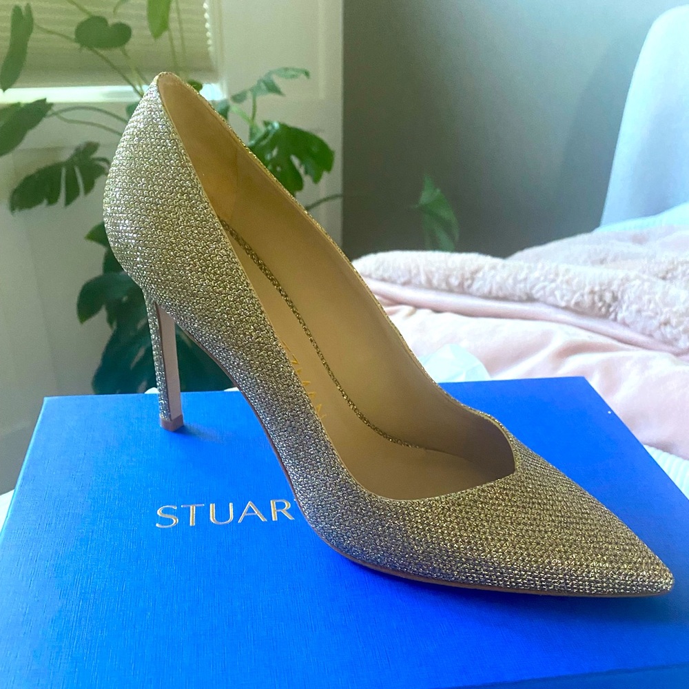 Stuart Weitzman brand new in box 8.5 Anny stiletto